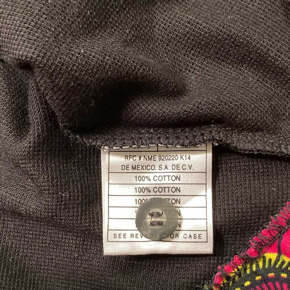 Lacoste NWOT Custom Polo Youth Size XL Black Pink  "God is faithful" - Picture 10 of 11